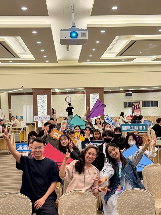 國際生熱情參與活動展現求職活力圖片